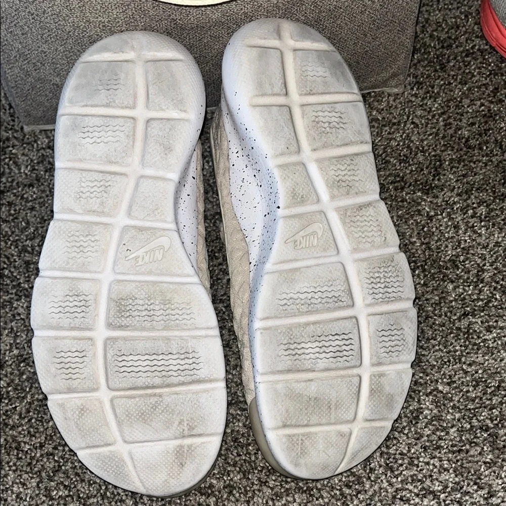 Nike Cream Quilted Sneakers - Picture 3 of 4